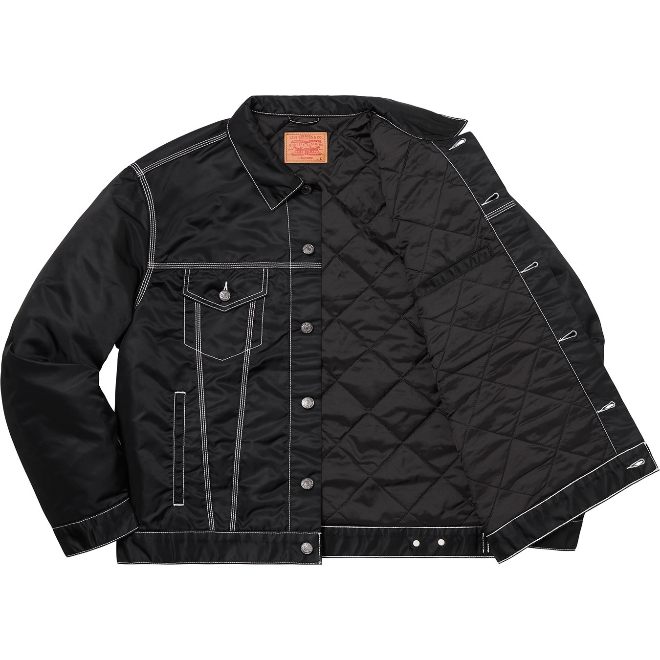 Supreme®/Levi's® Nylon Trucker Jacket view 2
